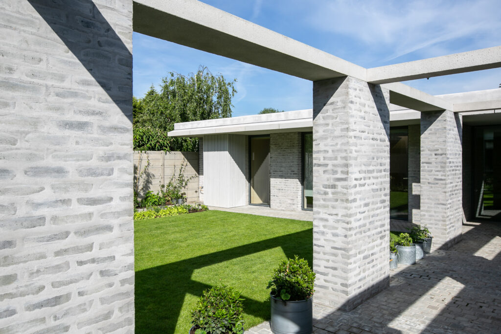 hardscape garden space